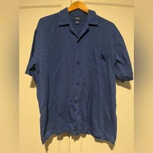 Nautica Men’s Sleepwear Button Down Shirt